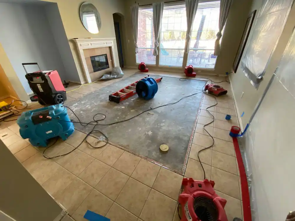 water damage restoration service Des Moines